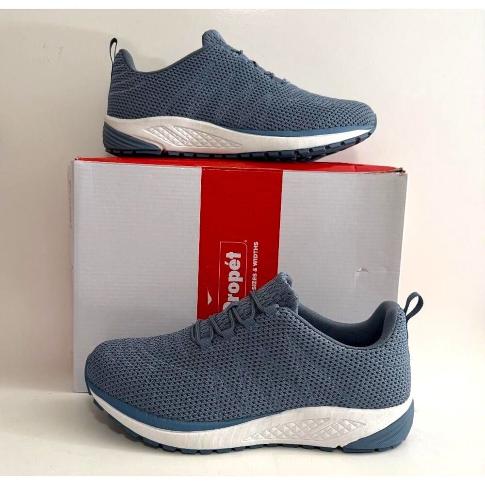 PROPET Women's Tour Knit Denim Blue Sneakers, NEW! Size 12 Wide